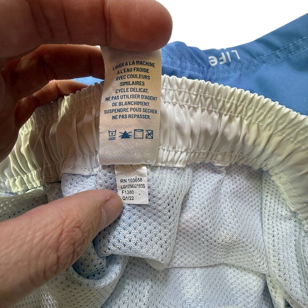 Life Is Good Eagle Print Swim Trunks Men’s M Blue Patriotic Board Shorts UPF - Picture 11 of 11